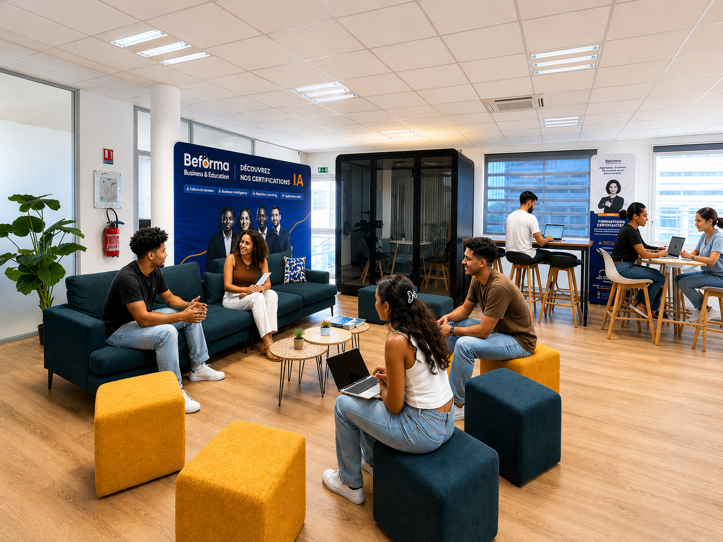 Ambiance campus Beforma · Saint-Denis de La Réunion