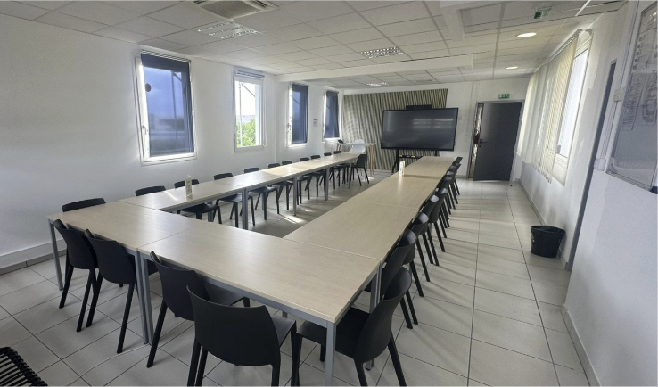 Salle de cours modulable · Campus Beforma